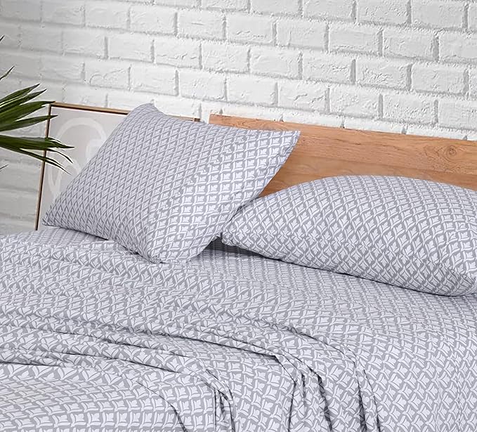 RUVANTI 100% Cotton Sheets – King Size Percale Bedding, Cooling & Breathable - Image 7