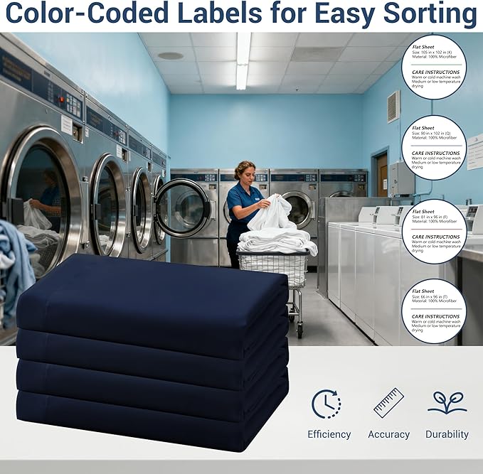 Full Flat Sheet Only, 1 Pack Top Bed Sheets, Soft Breathable Brushed Microfiber - Image 4