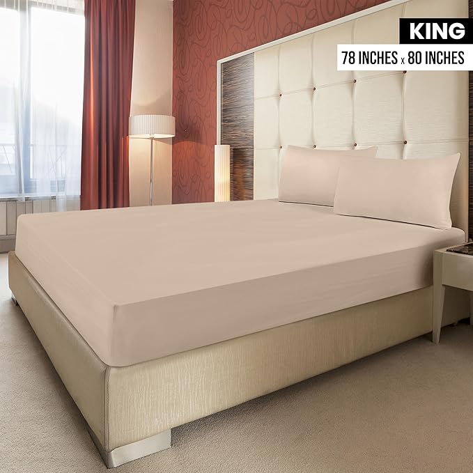 Utopia Bedding King Fitted Sheets - Image 2