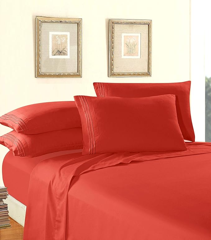 Elegant Comfort Luxury Soft 1500 Premier Egyptian 4-Piece Premium Hotel Quality - Image 3
