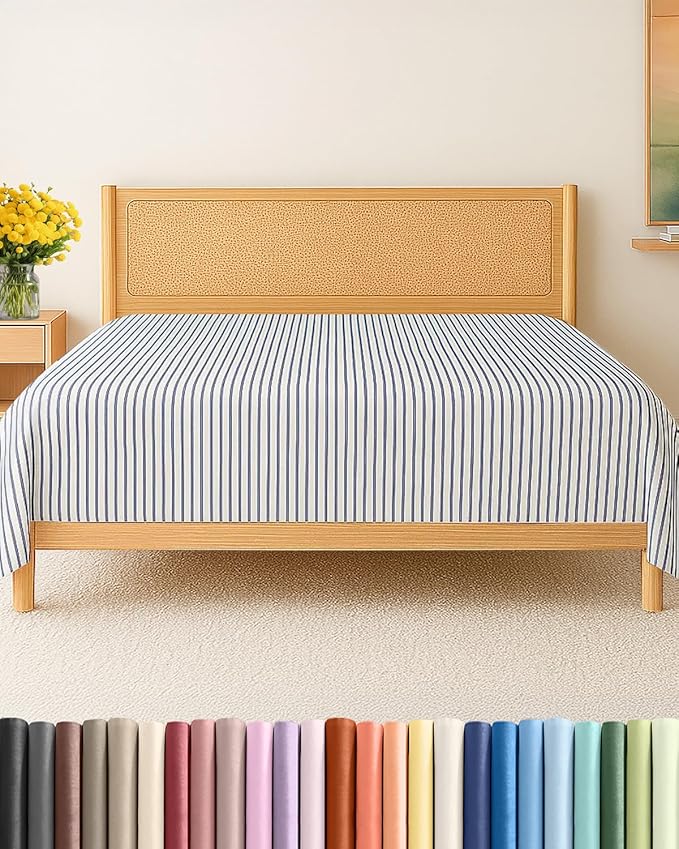 Queen Size Flat Sheet by CGKUnlimited