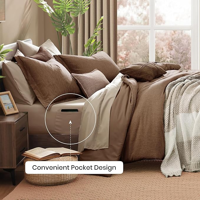 Monbix Queen Comforter Set - Image 5