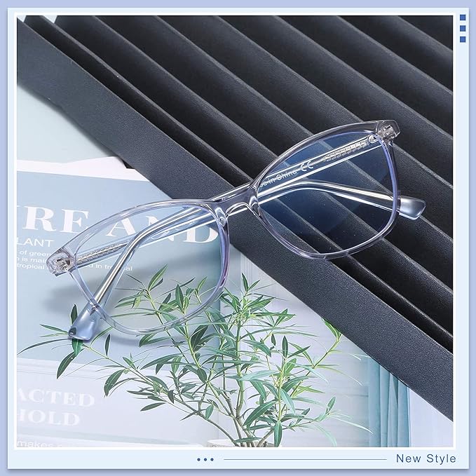 Madison Avenue Blue Light Blocking Glasses Anti Eyestrain UV Glare Blue Light - Image 6