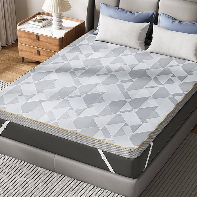 PERLECARE Firm Mattress Topper Queen, Mattress Pad by PERLECARE-Becausewecare%E2%80%A6