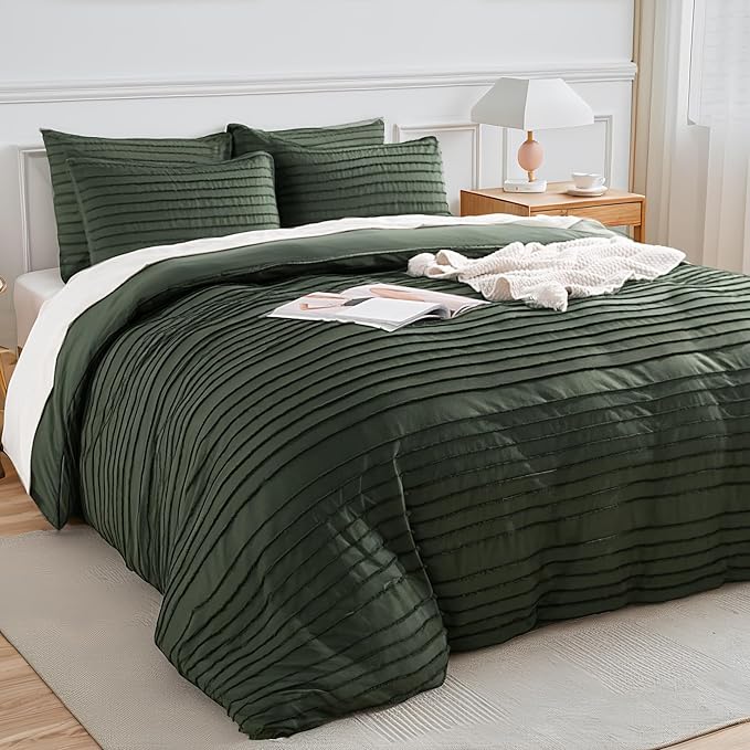 NEXHOME PRO Duvet Cover Queen, 3 Pieces Boho Tufted Duvet Cover Set, Soft and - Image 2