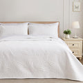 Exclusivo Mezcla King Size Quilt Bedding Set, Lightweight White Quilts King Size by ExclusivoMezcla