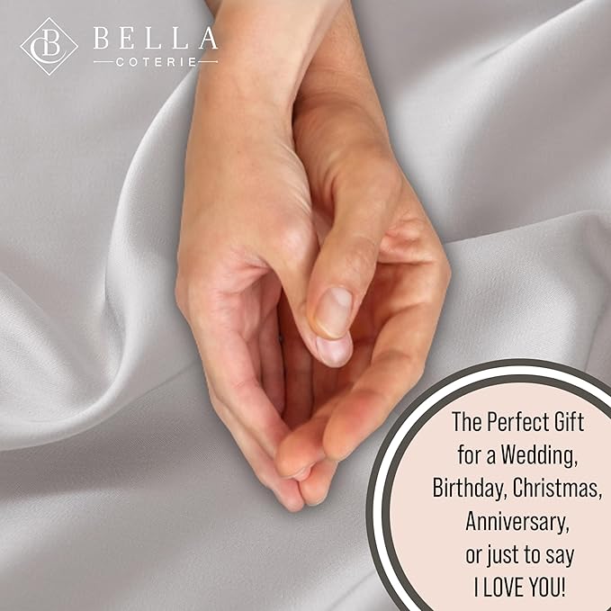 Bella Coterie Queen Size Fitted Sheet Only | Luxury Bamboo Viscose | 100% - Image 6