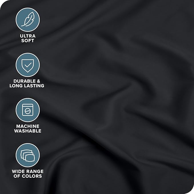 Bare Home 2-Pack Fitted Bottom Sheets Twin - Image 2