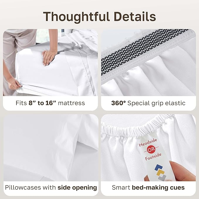 California Design Den King Size Sheets Set - Image 5
