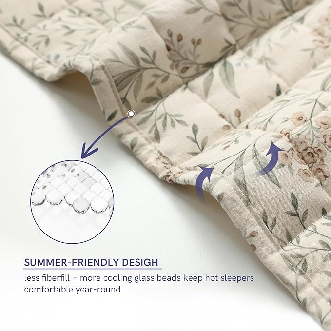 YnM 17lbs Weighted Blanket for Adults, Linen Heavy Bed Throw Blanket - Image 5