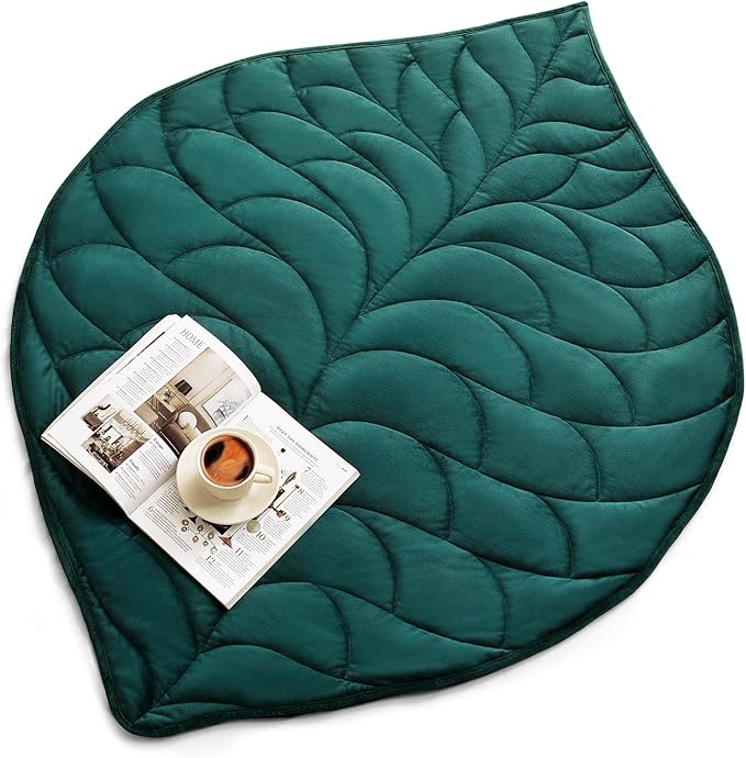 Kaisa Weighted Lap Blanket 7 lbs 41" x 53", Cozy Luxury Crystal Velvet Small by Kaisa