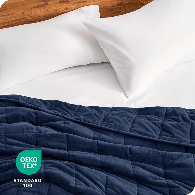Bare Home Weighted Blanket Twin or Full Size 12lb - Image 7