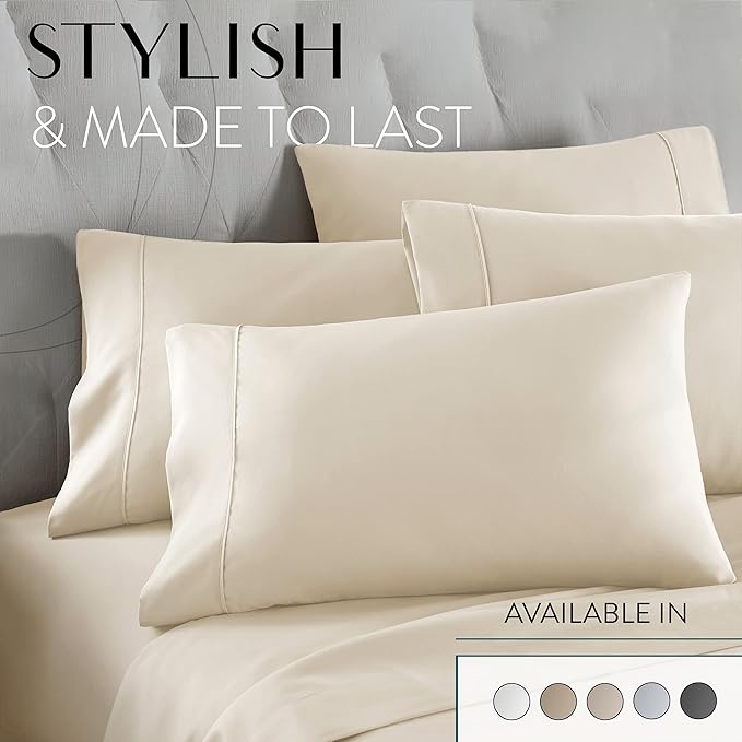 Danjor Linens Bed Sheet Set Twin XL - Image 8
