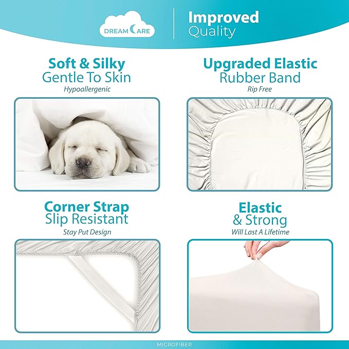 DREAMCARE Queen Fitted Sheet - Image 7