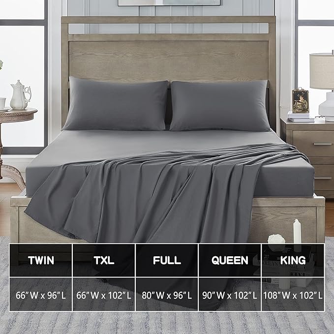 FreshCulture Twin Flat Sheets Only 2 Pack - Image 5