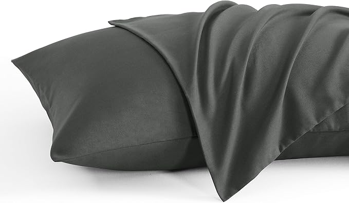 NTBAY King Pillow Cases Set of 2, 2 Pack Brushed Microfiber 20x36 Pillow Cases by NTBAY