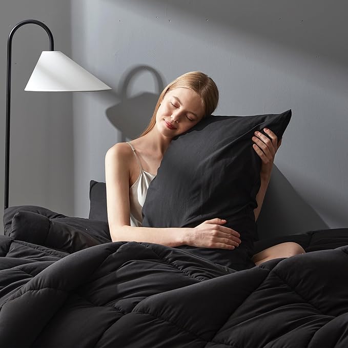 DOWNCOOL Twin Comforter Set -All Season Bedding Comforters Sets - Image 3