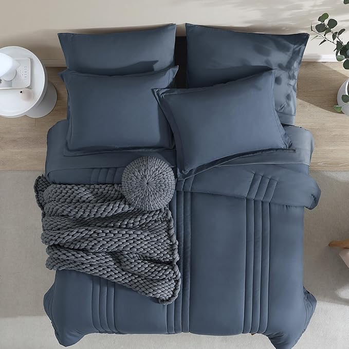 Monbix Super King Plus Size Comforter Set - Image 5