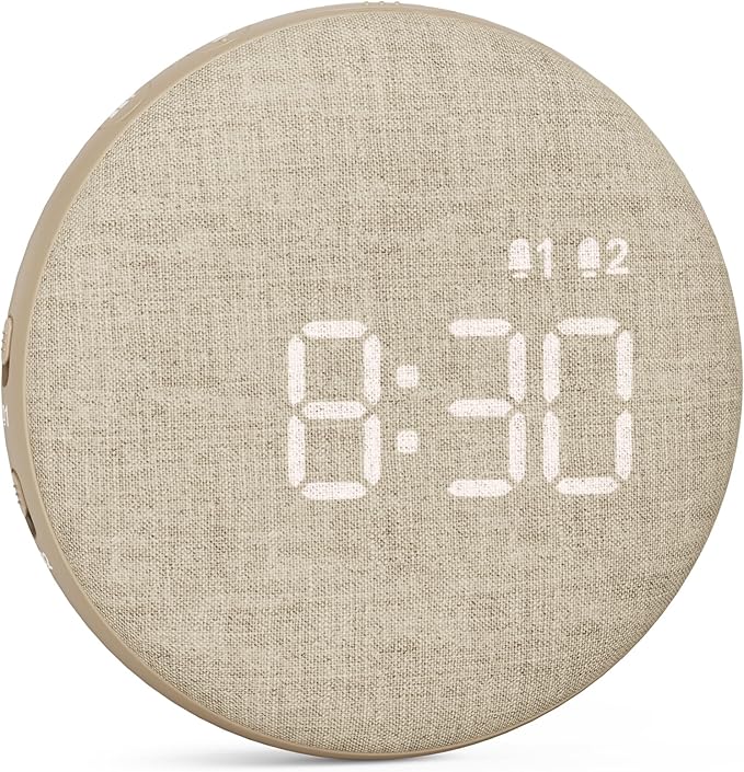 REACHER Travel Vibrating Alarm Clock by Reacher