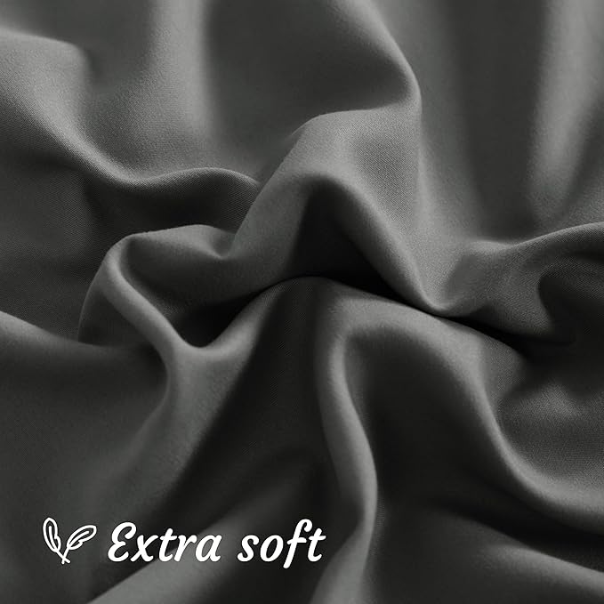 NTBAY Body Pillow Cases Set of 2, 2 Pack Brushed Microfiber 20x54 Pillow Cases - Image 6