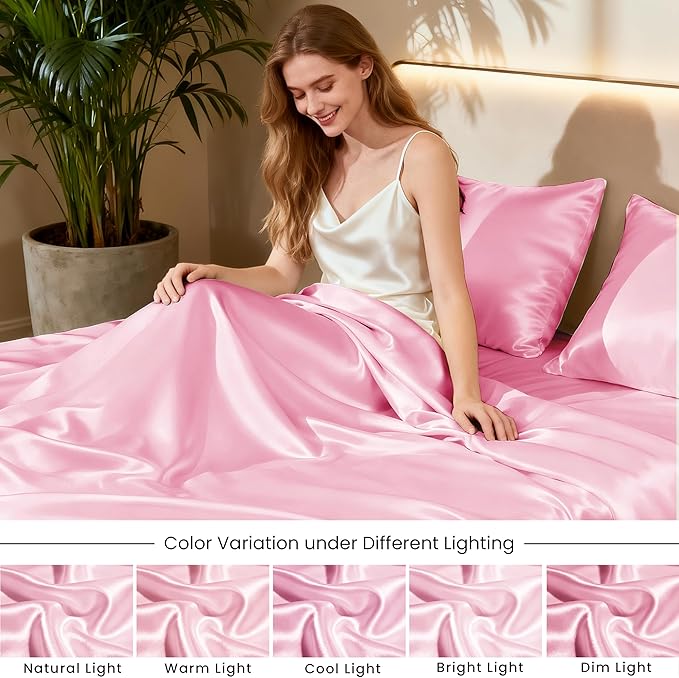 Love's cabin Satin King Sheet Sets - Image 7