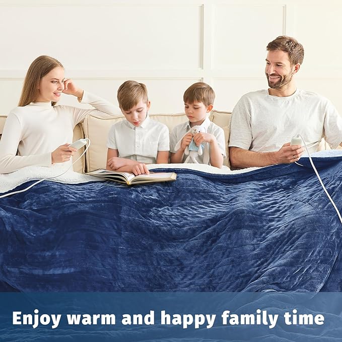 Heated Electric Blanket Queen Size - Image 4