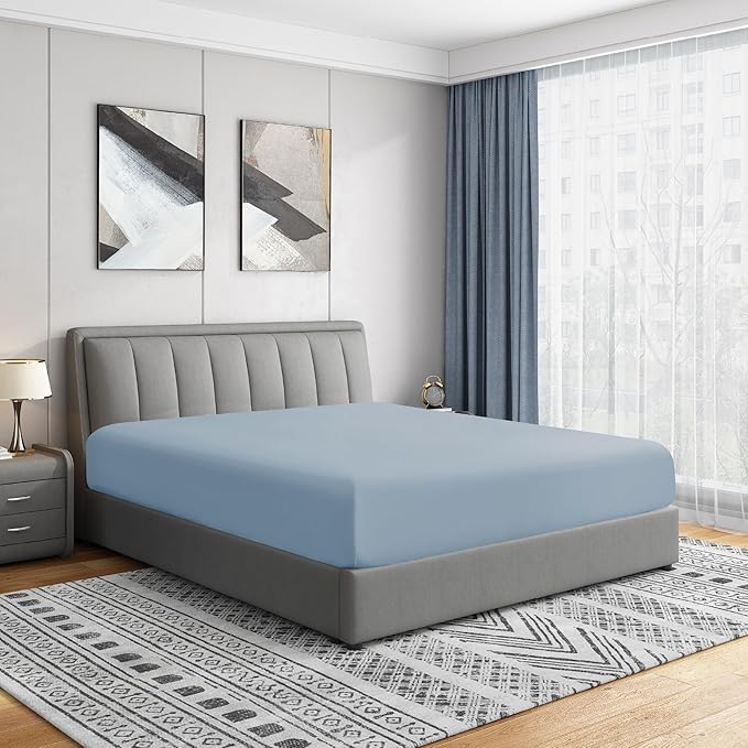 Cathay Home Queen Fitted Sheet by CathayHome