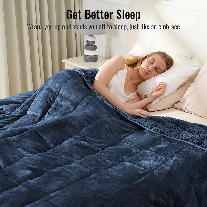 Uttermara Weighted Blankets for Adults Queen Size, 20lbs 60x80 inches Blanket - Image 3