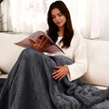 Electric Heated Blanket Throw Size 50" x 60" by TICOO