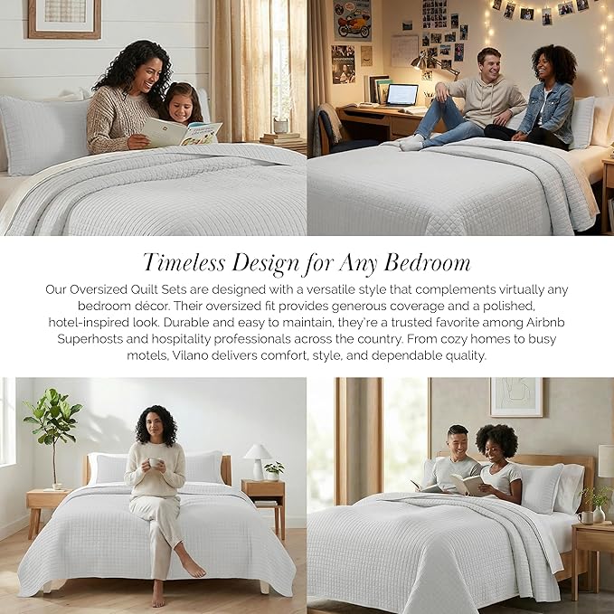 Southshore Fine Living, Inc. Queen Quilt Set, Full Size Bedspread - Image 6