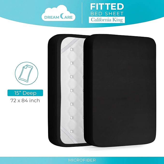 DREAMCARE Cal King Fitted Sheet Only - Image 4