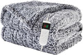 Heated Blanket Heated Throw, Electric Blanket 50"x60" Heating Blanket by PENGZHUTECHNOLOGY
