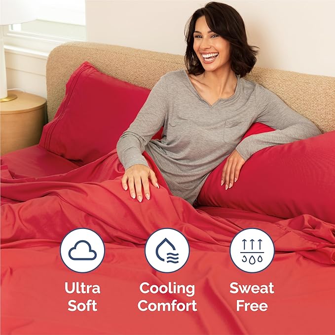 King Size 4 Piece Sheet Set - Image 4