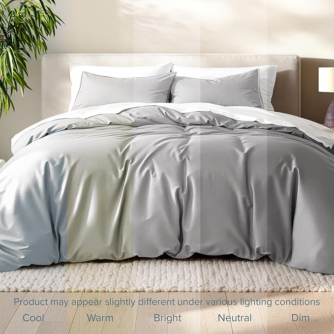 Bare Home Bedding Duvet Cover Twin/Twin Extra Long Size - Image 8