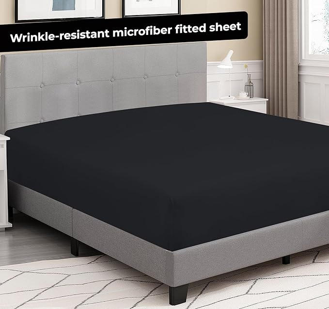 Royale Linens Fitted Sheet California King - Image 8