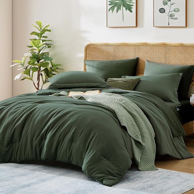 WRENSONGE Full Size Comforter Set- 7 Pieces Deep Forest Bed in a Bag Full Size - Image 2