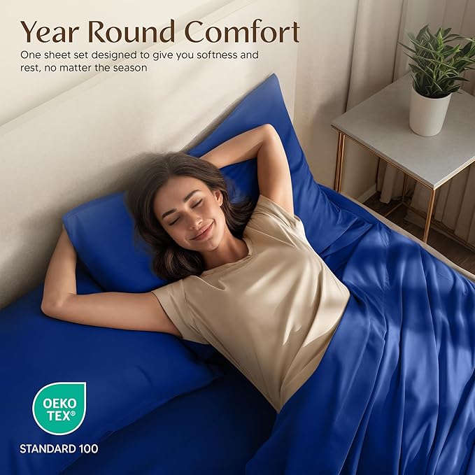 Utopia Bedding Queen Size Sheet Set – 4 Piece Bed Sheets, Soft and Breathable - Image 5