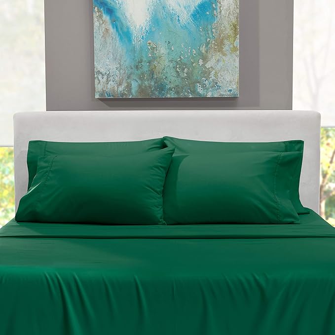 Hearth & Harbor Bed Sheets, Luxury Soft 6 Piece Bed Sheet Set Extra Deep Pocket - Image 8