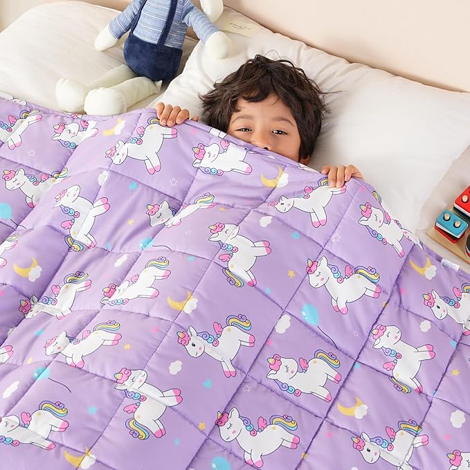 Sivio Weighted Blanket 5lbs, Cooling Weighted Blanket, Breathable Heavy Blankets by Sivio