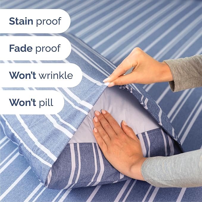 Queen Size 4 Piece Sheet Set - Image 5