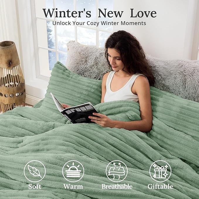 Sasttie Queen Comforter Set 3 Pieces - Image 2