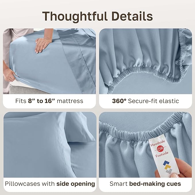 California Design Den King Size Sheet Set - Image 5