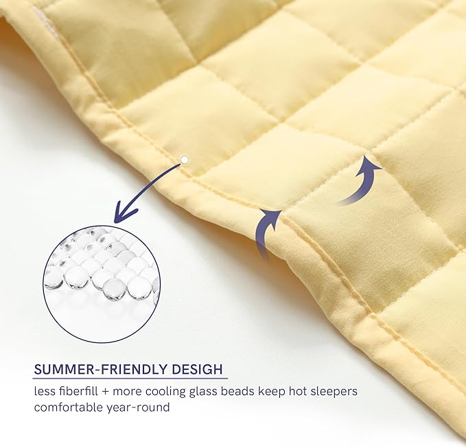 YnM 15lbs Weighted Blanket for Adults, Heavy Bed Throw Blanket - Image 4