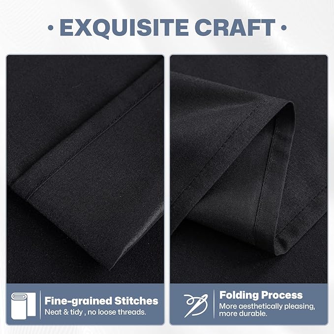 Lavisun Queen Flat Sheets 6 Pack, Soft & Breathable Bulk Sheets - Image 4