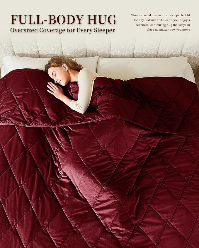 L'AGRATY Queen Size Weighted Blanket - Image 7
