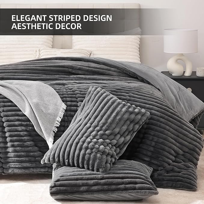 Smoofy Fluffy Twin Comforter Sets 2 Pieces - Image 3