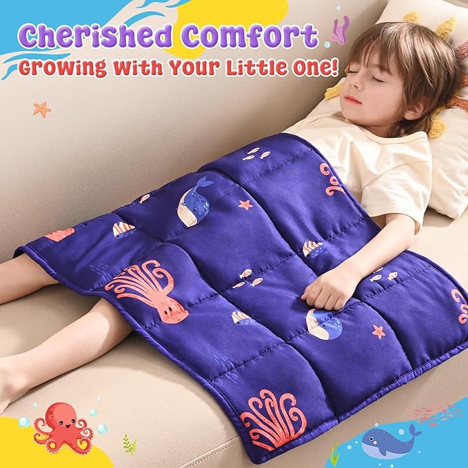 anfie Weighted Lap Pad 2 Pounds, Weighted Blanket Cooling Blanket - Image 3