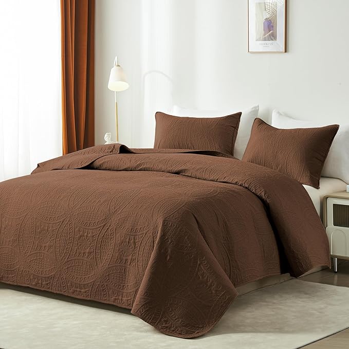 akkialla Full/Queen Quilt Bedding Set, Lightweight Soft Bedspread Coverlet - Image 2