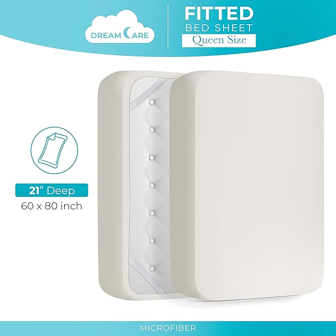 DREAMCARE Queen Fitted Sheet - Image 5