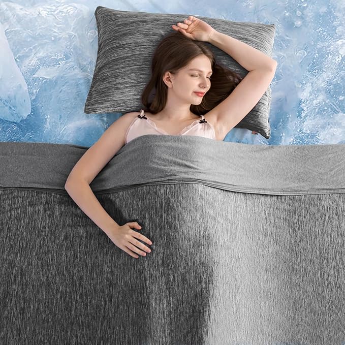 Elegear Revolutionary Cooling Blanket Twin, Absorbs Heat to Keep Body Cool by Elegear
